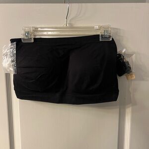 NWT True kind strapless black bra with straps if needed. 3XL